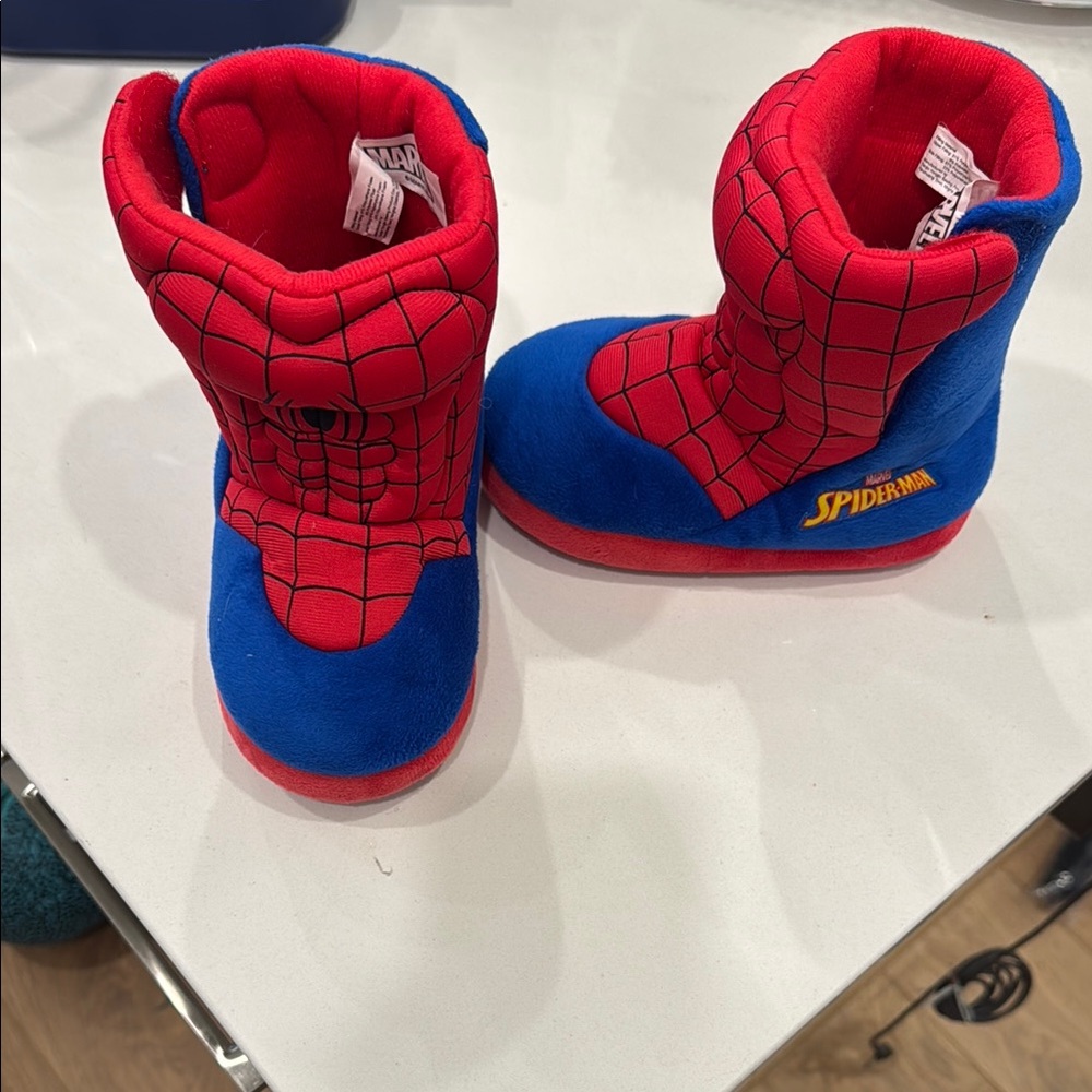 Spiderman Red and Blue Superhero Boots